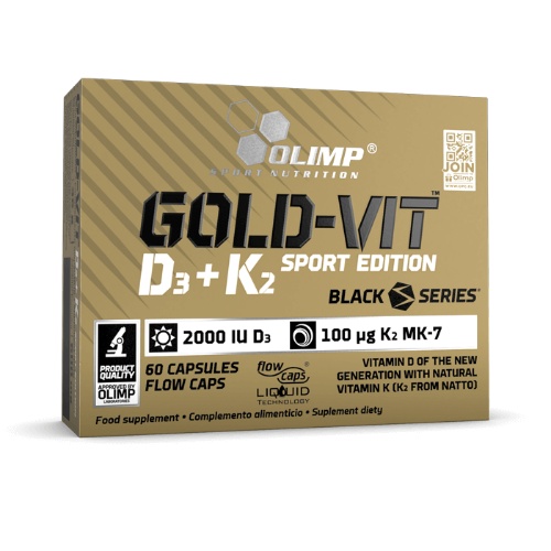 Olimp Gold-Vit Vitaminas D3+K2 60kaps.