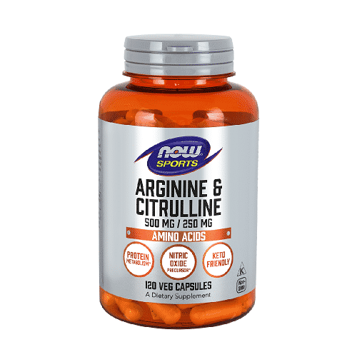 Now Arginine – Citrulline 120 kaps.