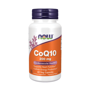 Now CoQ10 200 mg 60 kaps.