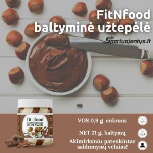 FitNfood Baltyminė Užtepėlė 250g