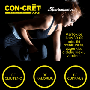 Con-Cret Creatine HCI 90kaps. (Galioja iki 02.2024)