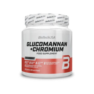 BioTech Glucomannan + Chromium Lieknėjimui 225g