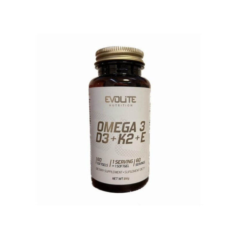 EvoLite Omega 3 + D3 + K2 + E 60kaps.