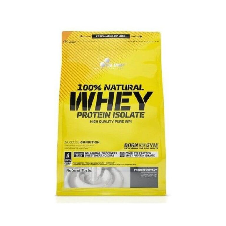 Olimp 100% Natural Whey Protein Isolate 600g