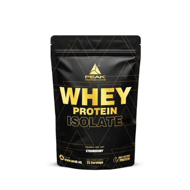 Peak Whey Protein Isolate 750g