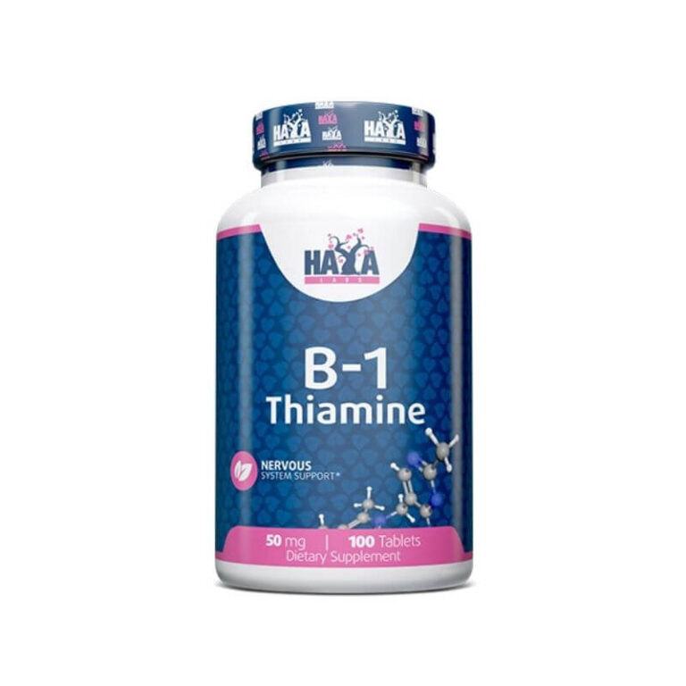 Haya Labs B-1 Thiamine 100tab.