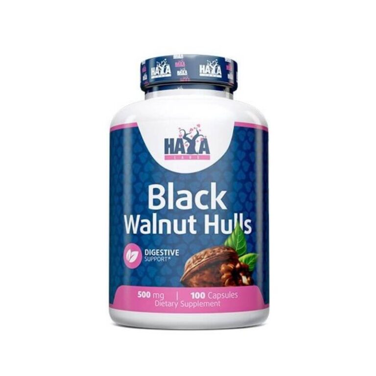 Haya Labs Black Walnut Hulls 100kaps.