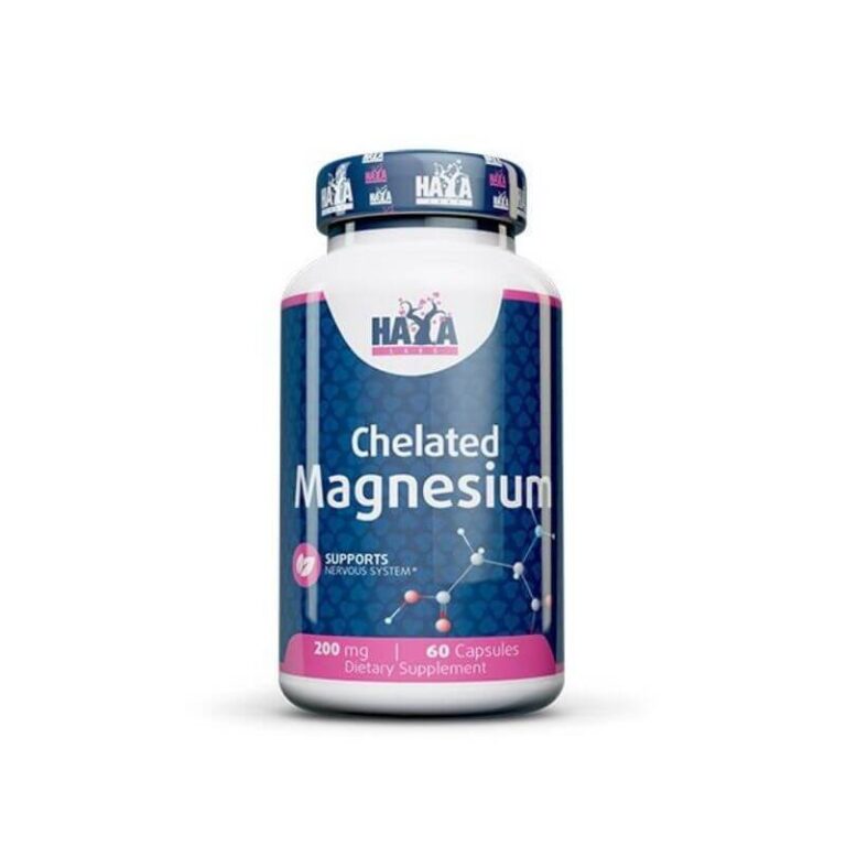 Haya Labs Chelated Magnesium 60 kaps.