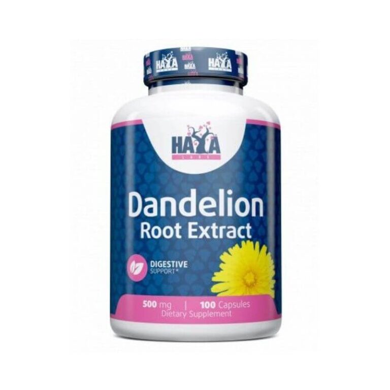 Haya Labs Dandelion Root Extract Virškinimui 100 kaps.