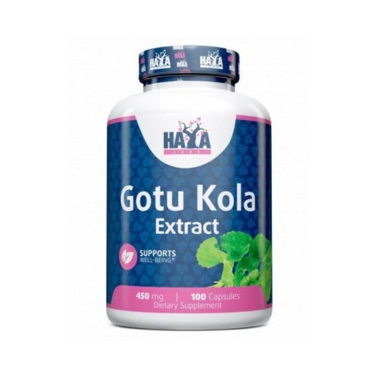 Haya Labs Gotu Kola Smegenims 100kaps.