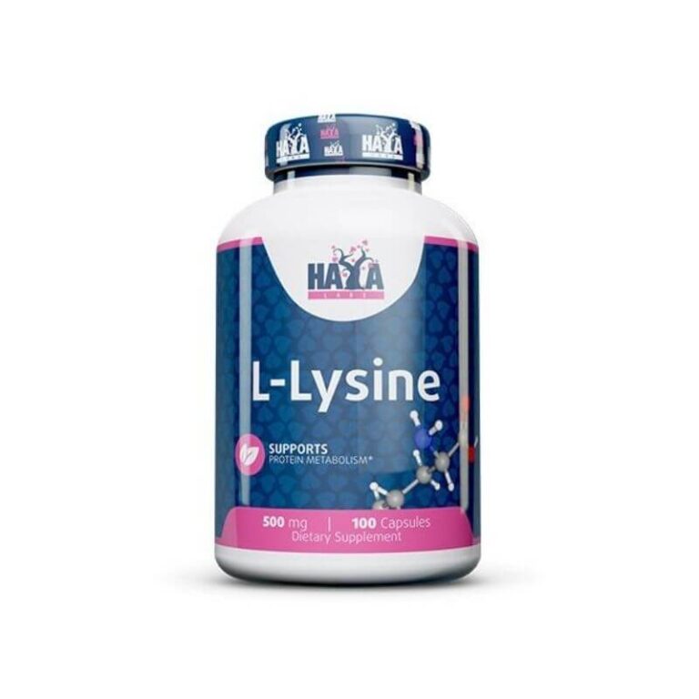 Haya Labs L-Lysine 100kaps.