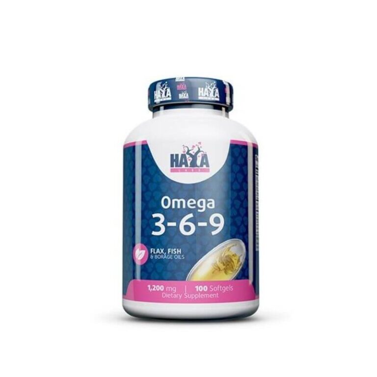 Haya Labs Omega 3-6-9 100 kaps.