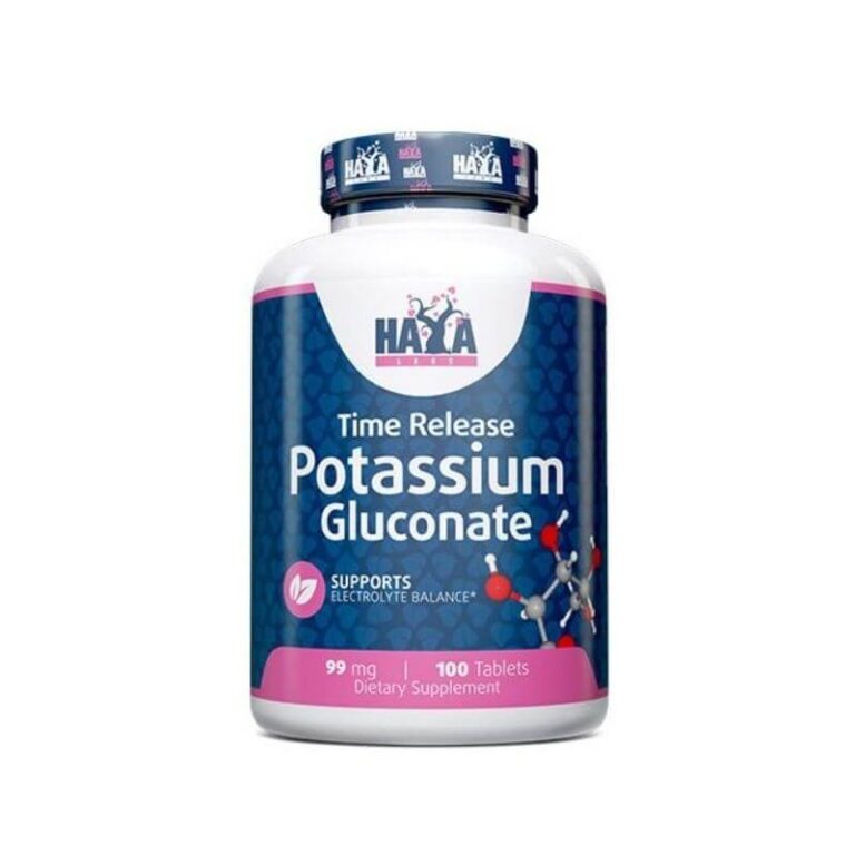 Haya Labs Potassium Gluconate 100tab.