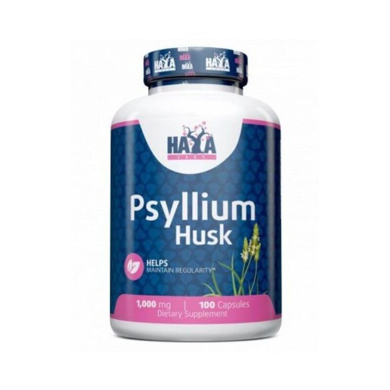 Haya Labs Psyllium Husks 100kaps.