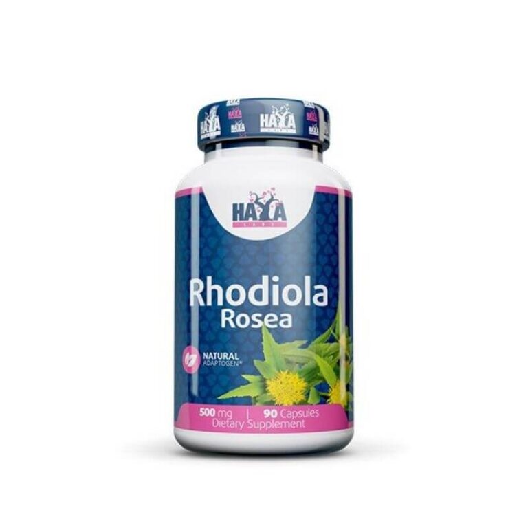 Haya Labs Rhodiola Rosea Smegenims 90kaps.