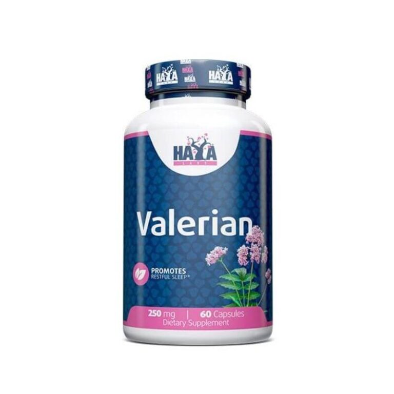 Haya Labs Valerian Nusiraminimui 60kaps.