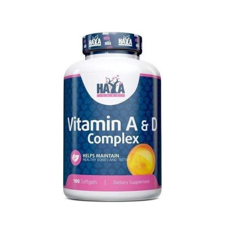 Haya Labs Vitamin A & D Complex 100kaps.