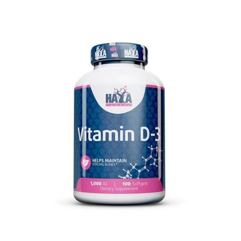 Haya Labs Vitamin D-3 100kaps.