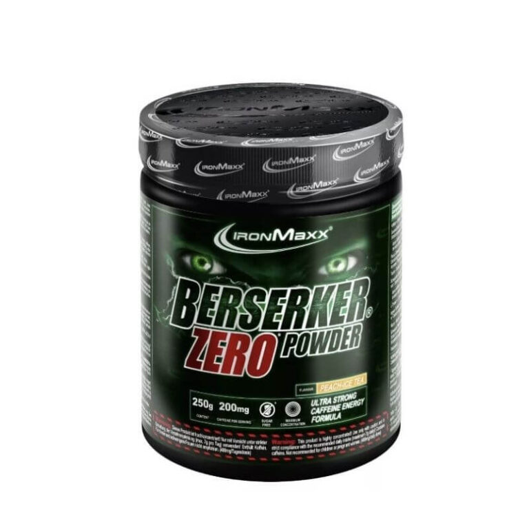 IronMaxx Berserker Zero Energijai 250g