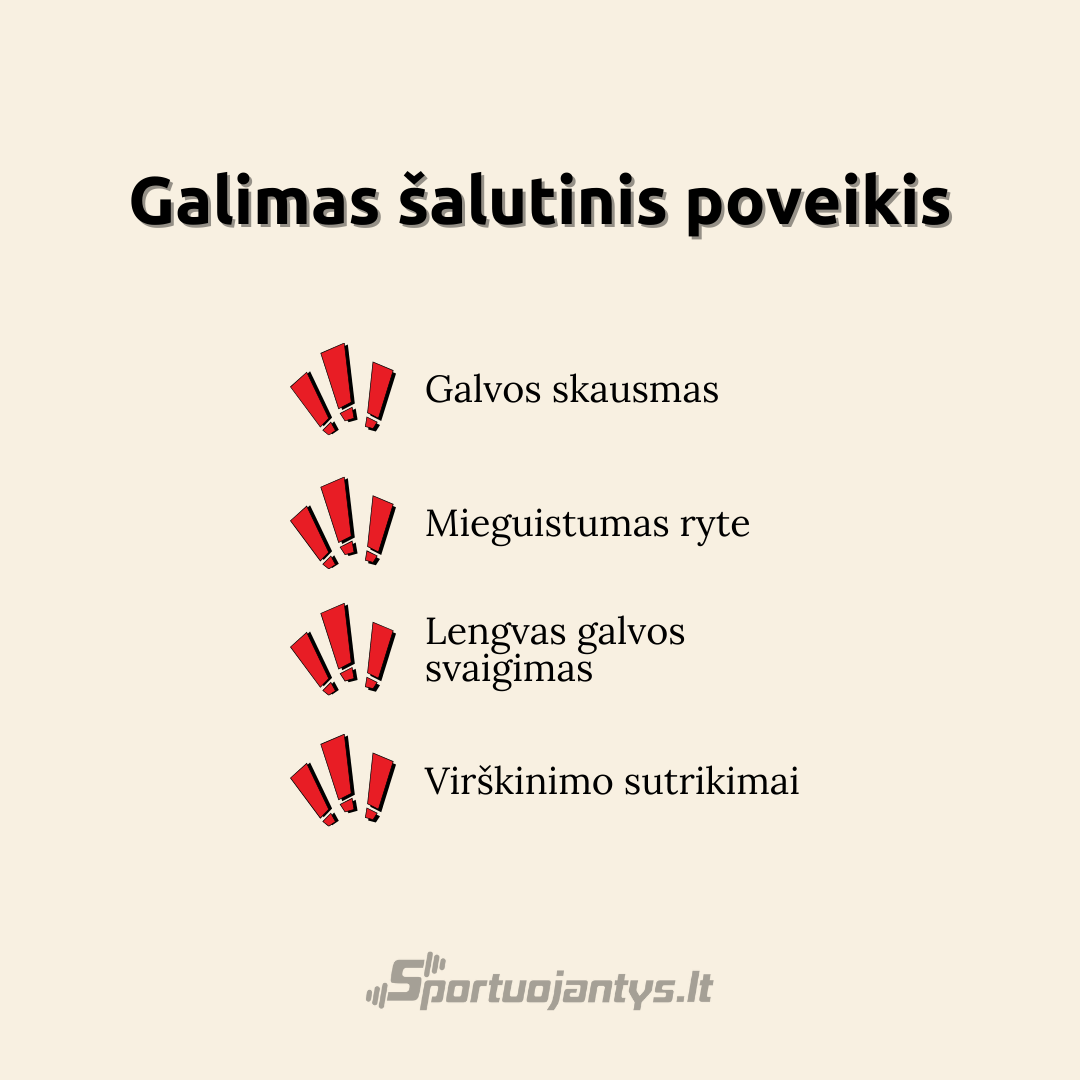 melatonino šalutinis poveikis (1)