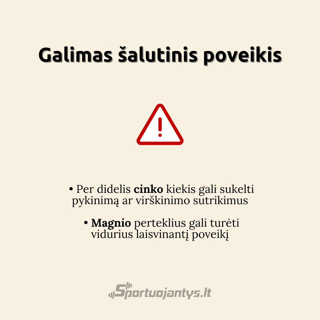 zma salutinis poveikis